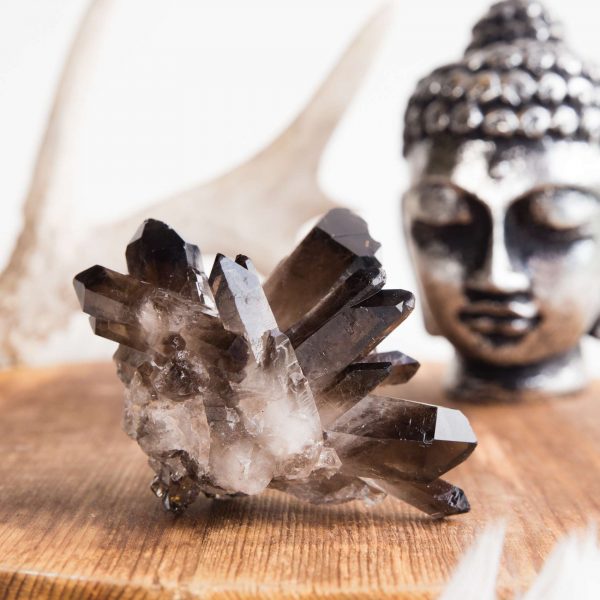 Smokey quartz cluster - Image 5