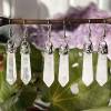 Quartz earrings