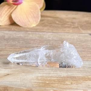 natural clear quartz lemurian point