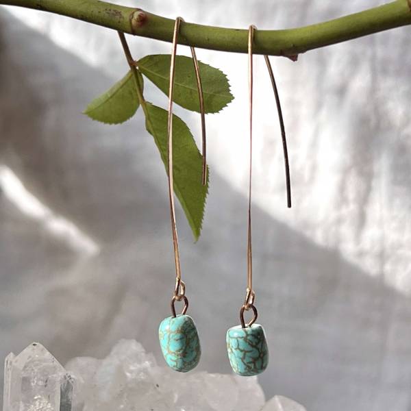 Turquoise earrings