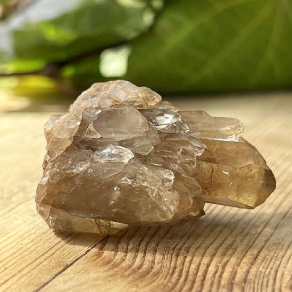 natural citrine cluster