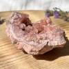 pink amethyst cluster