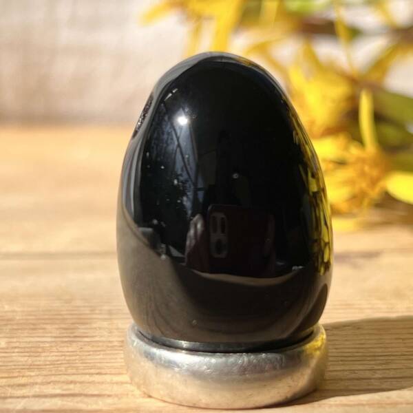 black obsidian yoni egg