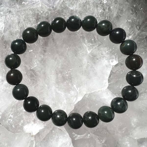 green jasper bracelet