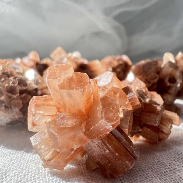 natural crystal aragonite