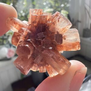 natural crystal aragonite