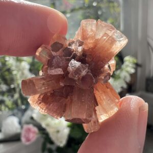 natural crystal aragonite