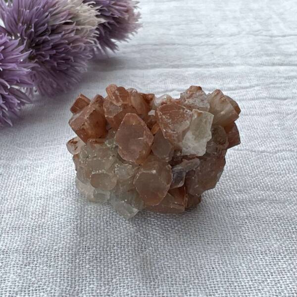 orthorhombic aragonite natural sputnik crystal