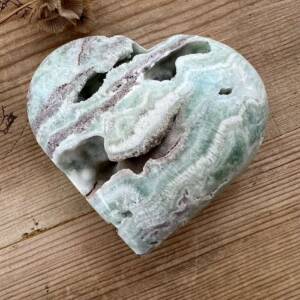 Caribbean calcite heart