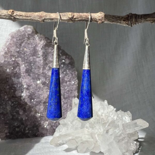 lapis lazuli earrings