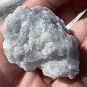 natural blue calcite