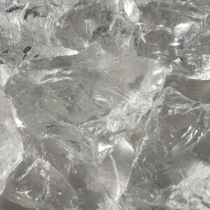natural pure clear quartz crystal SiO2
