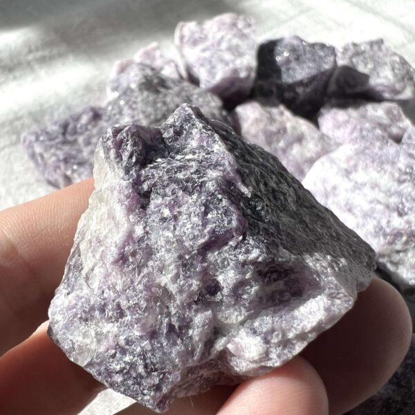 natural lepidolite