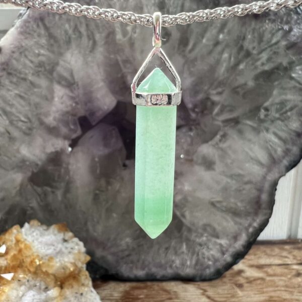 green aventurine pendant