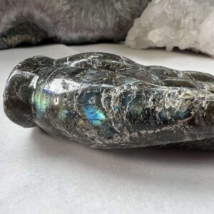 labradorite hand