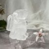 clear quartz rabbit home decor animal carving natural crystal