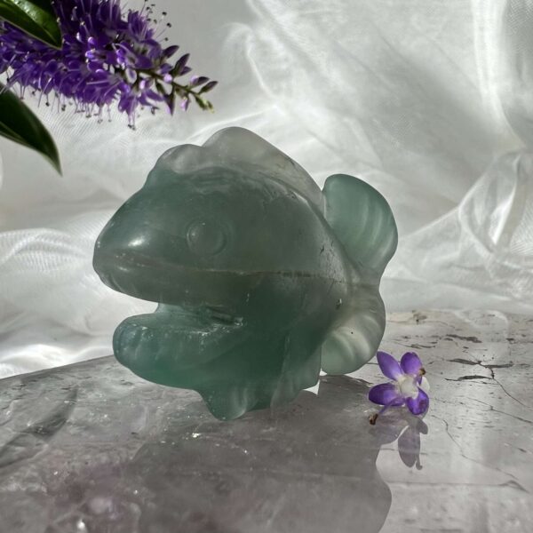 green fluorite fish