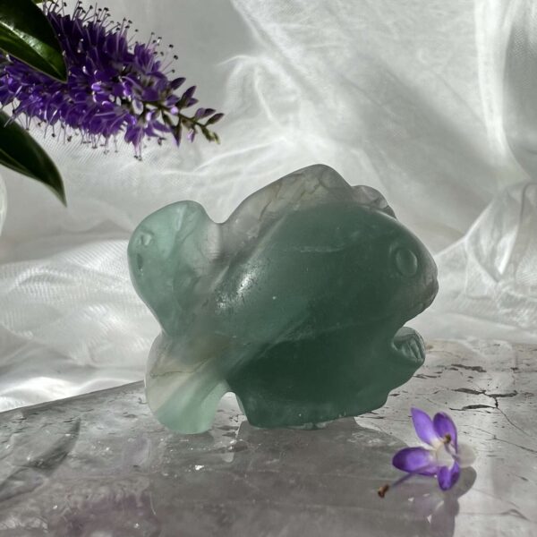 green fluorite fish