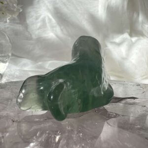 green fluorite seal