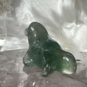 green fluorite seal