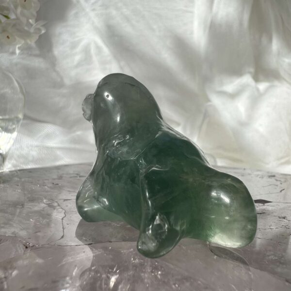 green fluorite seal