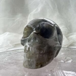 labradorite skull