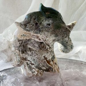 moss agate unicorn