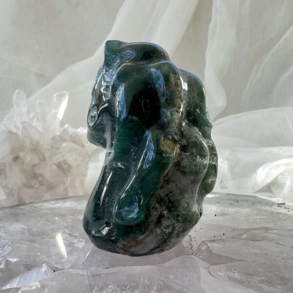 moss agate unicorn