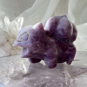 lepidolite bulbasaur pokémon lilac crystal mica rich mineral