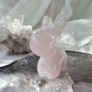 rose quartz reindeer