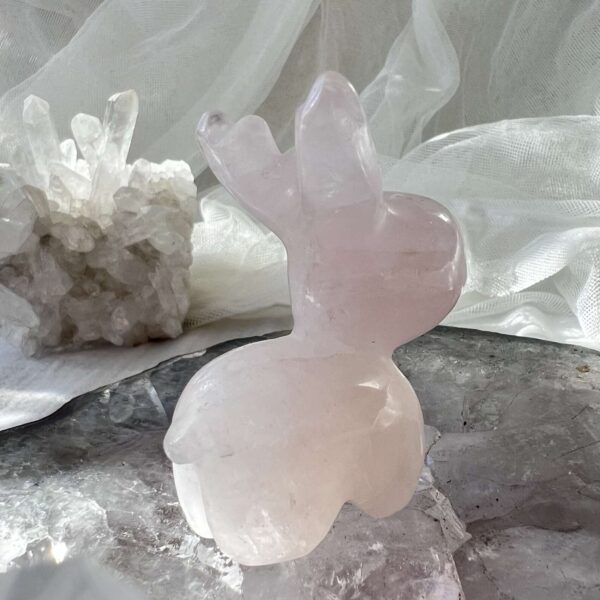 rose quartz reindeer