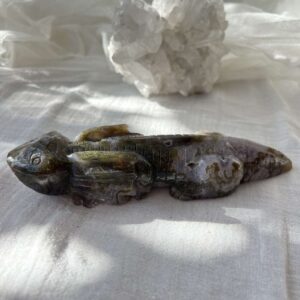 moss agate axolotl