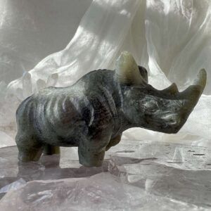 labradorite rhino