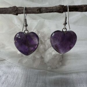 amethyst earrings