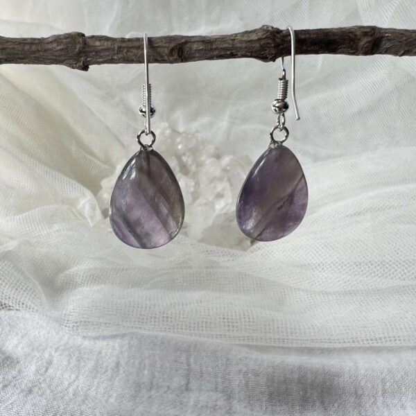 amethyst earrings