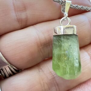 peridot pendant