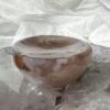 flower agate bowl home decor jewellery holder bedside hand carved crystal