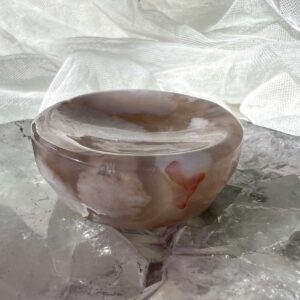 flower agate bowl