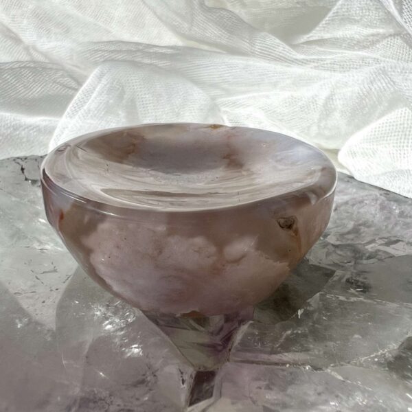 flower agate bowl