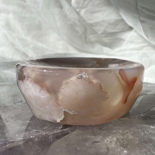 flower agate bowl