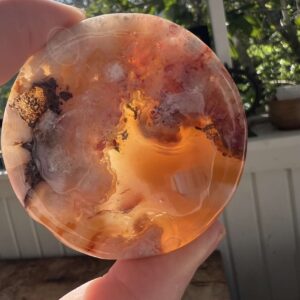 flower agate bowl