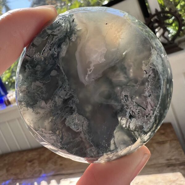 moss agate dish