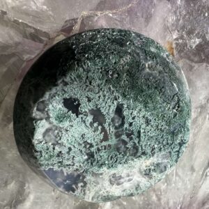 moss agate dish