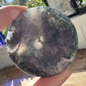 moss agate dish