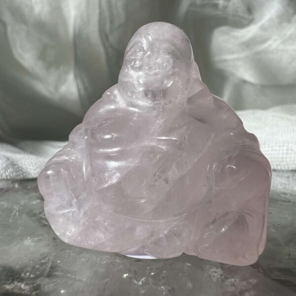 rose quartz buddha