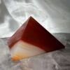 agate pyramid natural crystal home decor healing style quartz prism