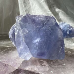 natural blue fluorite