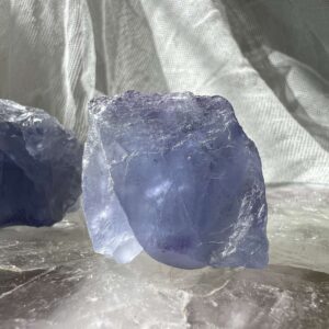 natural blue fluorite