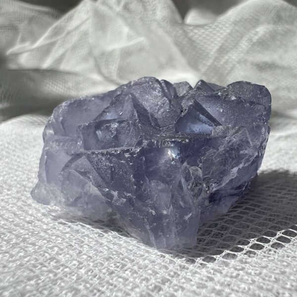 natural blue fluorite