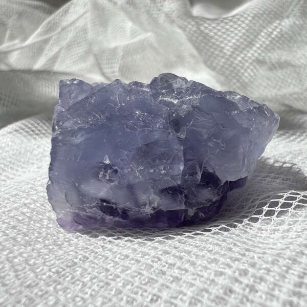 natural blue fluorite